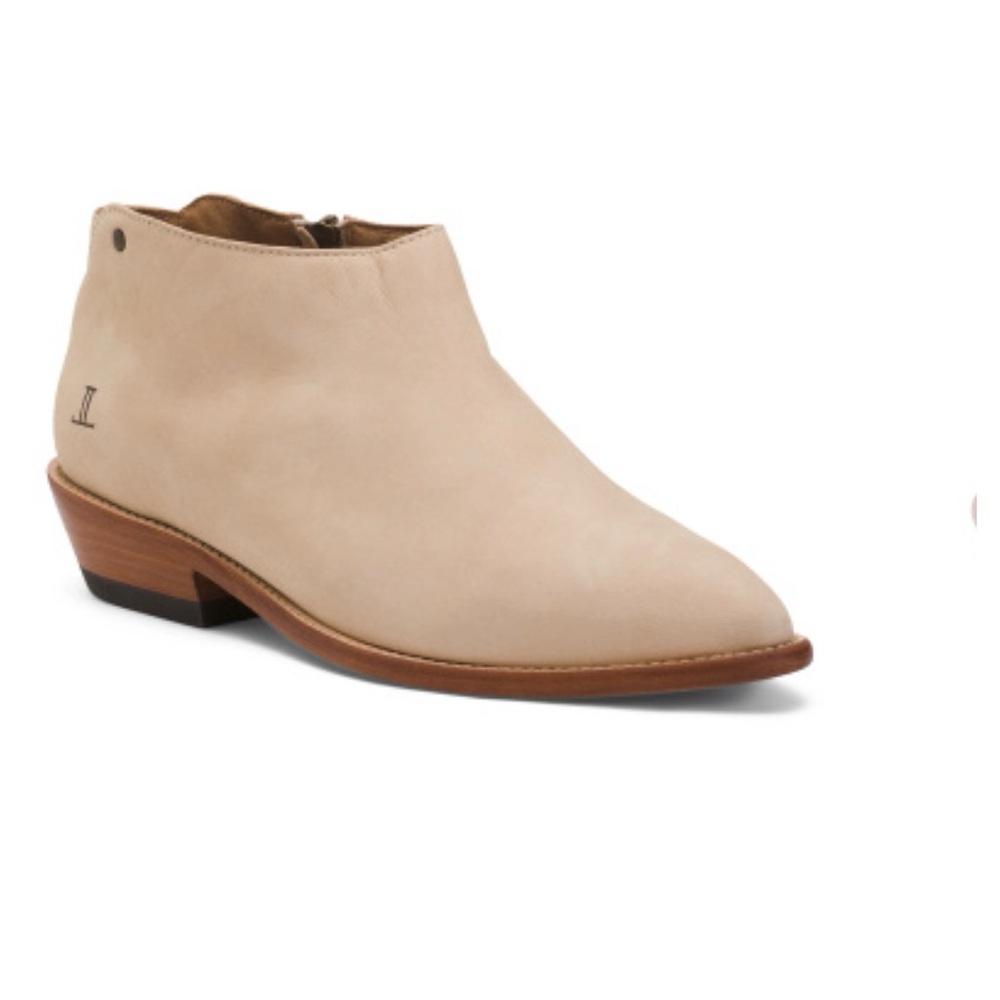 Lucchese Kate Goat Western Shootie w/side zip in Sand size 8 NEW